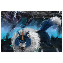 Load image into Gallery viewer, Tempest Wolf Jigsaw Puzzle
