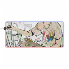 Load image into Gallery viewer, Anime Gintama RGB LED Mouse Pad (Desk Mat)