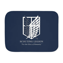 Load image into Gallery viewer, Anime Attack On Titan Sherpa Blanket