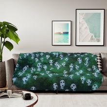 Load image into Gallery viewer, Princess Mononoke Sherpa Blanket