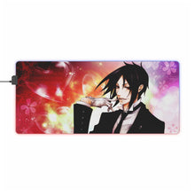 Load image into Gallery viewer, Black Butler RGB LED Mouse Pad (Desk Mat)