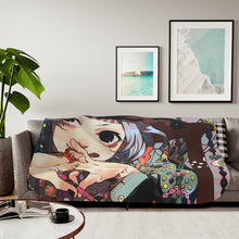 Load image into Gallery viewer, Tokyo Ghoul Juuzou Suzuya Sherpa Blanket