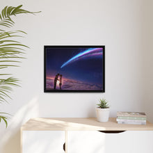 Load image into Gallery viewer, Anime Your Name. Canvas Framed Art Print