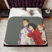 Load image into Gallery viewer, Anohana Sherpa Blanket