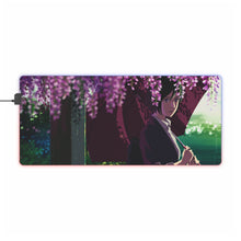 Load image into Gallery viewer, The Garden Of Words RGB LED Mouse Pad (Desk Mat)