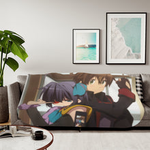 Load image into Gallery viewer, Rikka Takanashi and Yuuta Togashi cosplay Sherpa Blanket