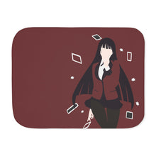 Load image into Gallery viewer, Kakegurui Yumeko Jabami Sherpa Blanket