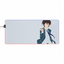 Load image into Gallery viewer, Guilty Crown RGB LED Mouse Pad (Desk Mat)