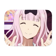 Load image into Gallery viewer, Fujiwara Chika Sherpa Blanket