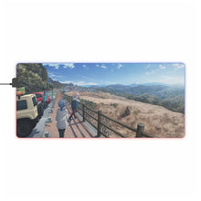 Load image into Gallery viewer, Laid-Back Camp RGB LED Mouse Pad (Desk Mat)