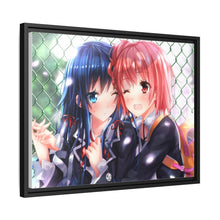 Load image into Gallery viewer, My Teen Romantic Comedy SNAFU Yukino Yukinoshita, Yui Yuigahama Canvas Framed Art Print