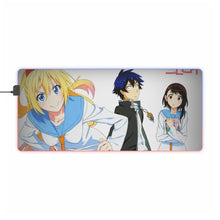 Load image into Gallery viewer, Nisekoi Chitoge Kirisaki, Kosaki Onodera RGB LED Mouse Pad (Desk Mat)