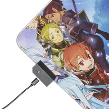 Load image into Gallery viewer, Sword Art Online II RGB LED Mouse Pad (Desk Mat)