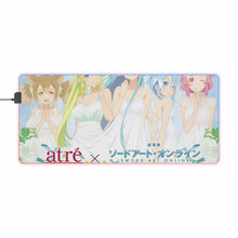 Load image into Gallery viewer, Sword Art Online Asuna Yuuki RGB LED Mouse Pad (Desk Mat)