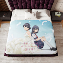 Load image into Gallery viewer, Seishun Buta Yarou wa Yumemiru Shoujo no Yume wo Minai Sherpa Blanket