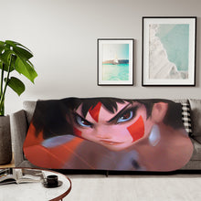 Load image into Gallery viewer, Princess Mononoke Sherpa Blanket