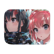 Load image into Gallery viewer, Yukino Yukinoshita, Yui Yuigahama Sherpa Blanket