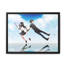 Load image into Gallery viewer, Eru Chitanda And Hōtarō Oreki Full Body Canvas Framed Art Print