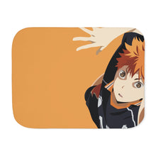 Load image into Gallery viewer, Shōyō Hinata Sherpa Blanket