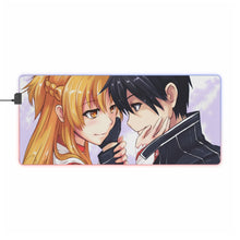 Load image into Gallery viewer, Sword Art Online RGB LED Mouse Pad (Desk Mat)