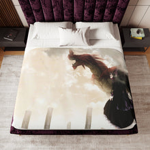 Load image into Gallery viewer, High School DxD Sherpa Blanket