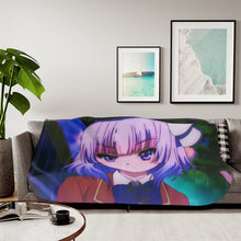 Load image into Gallery viewer, Arisu SAKAYANAGI Sherpa Blanket