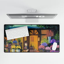 Load image into Gallery viewer, Girl at a Flower Shop Mouse Pad (Desk Mat)