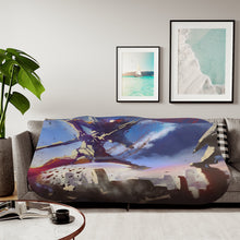 Load image into Gallery viewer, Anime Neon Genesis Evangelion Sherpa Blanket