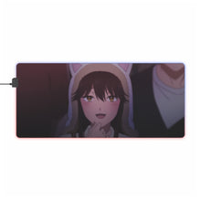Load image into Gallery viewer, Koori Zokusei Danshi to Cool na Douryou Joshi RGB LED Mouse Pad (Desk Mat)