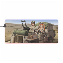 Load image into Gallery viewer, Anime Military RGB LED Mouse Pad (Desk Mat)