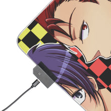 Load image into Gallery viewer, Baka And Test RGB LED Mouse Pad (Desk Mat)