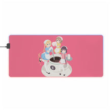 Load image into Gallery viewer, Blend S Maika Sakuranomiya, Kaho Hinata, Mafuyu Hoshikawa RGB LED Mouse Pad (Desk Mat)