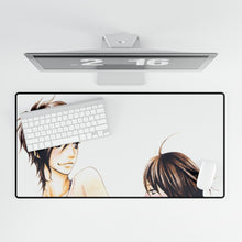Load image into Gallery viewer, Anime Say "I love you" Mouse Pad (Desk Mat)