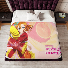 Load image into Gallery viewer, Anime Love Live! Sherpa Blanket