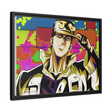 Load image into Gallery viewer, JoJo's Bizarre Adventure: Diamond is Unbreakable - Jotaro Kujo Canvas Framed Art Print