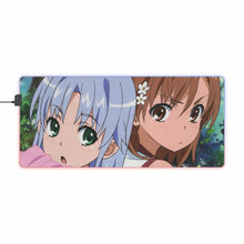 Load image into Gallery viewer, A Certain Magical Index Index Librorum Prohibitorum, Mikoto Misaka RGB LED Mouse Pad (Desk Mat)