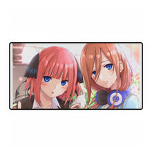 Load image into Gallery viewer, Miku Nakano & Nino Nakano Mouse Pad (Desk Mat)