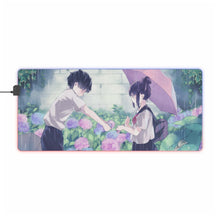 Load image into Gallery viewer, Anime Couple RGB LED Mouse Pad (Desk Mat)