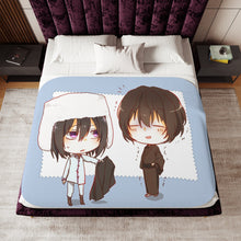 Load image into Gallery viewer, Anime Bungou Stray Dogs Sherpa Blanket