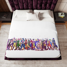 Load image into Gallery viewer, Anime Jojo's Bizarre Adventure Sherpa Blanket