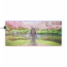Load image into Gallery viewer, Anohana Meiko Honma RGB LED Mouse Pad (Desk Mat)
