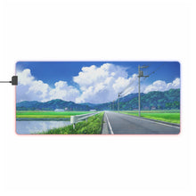 Load image into Gallery viewer, Anime Road RGB LED Mouse Pad (Desk Mat)