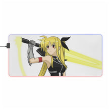 Load image into Gallery viewer, Fate Testarossa RGB LED Mouse Pad (Desk Mat)