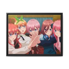 Load image into Gallery viewer, Gotoubun no Hanayome Canvas Framed Art Print