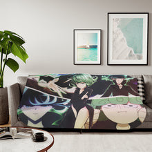 Load image into Gallery viewer, Anime One-Punch Man Sherpa Blanket