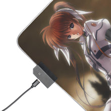 Load image into Gallery viewer, Magical Girl Lyrical Nanoha RGB LED Mouse Pad (Desk Mat)
