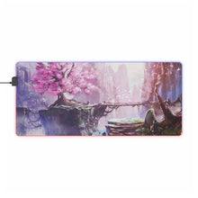 Load image into Gallery viewer, Anime Landscape RGB LED Mouse Pad (Desk Mat)
