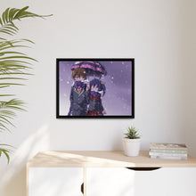 Load image into Gallery viewer, Yuuta and Rikka Canvas Framed Art Print