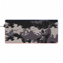 Load image into Gallery viewer, Anime Afro Samurai RGB LED Mouse Pad (Desk Mat)