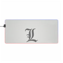 Load image into Gallery viewer, Anime Death Note RGB LED Mouse Pad (Desk Mat)